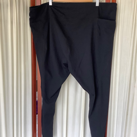 Zella Womans Black Yoga Pants Athleisure High Waist Deep Pockets Size 3X - Picture 3 of 6